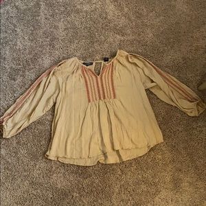 Angie 3/4 Sleeve Blouse